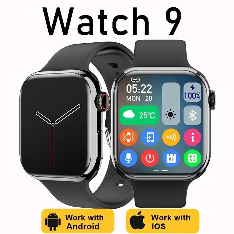 NEW 2024 Smart Watch Wireless Charging Smartwatch Bluetooth Calls Men Women Watches Fitness Bracelet Custom Watch Face