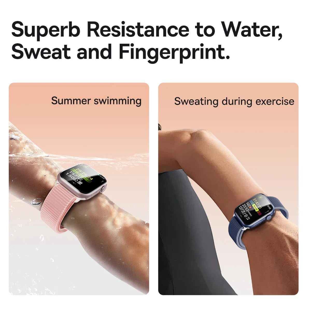 Baseus Screen Protector For Apple Watch Hydrogel Film